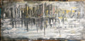 City Reflections – Original Abstract Cityscape Painting